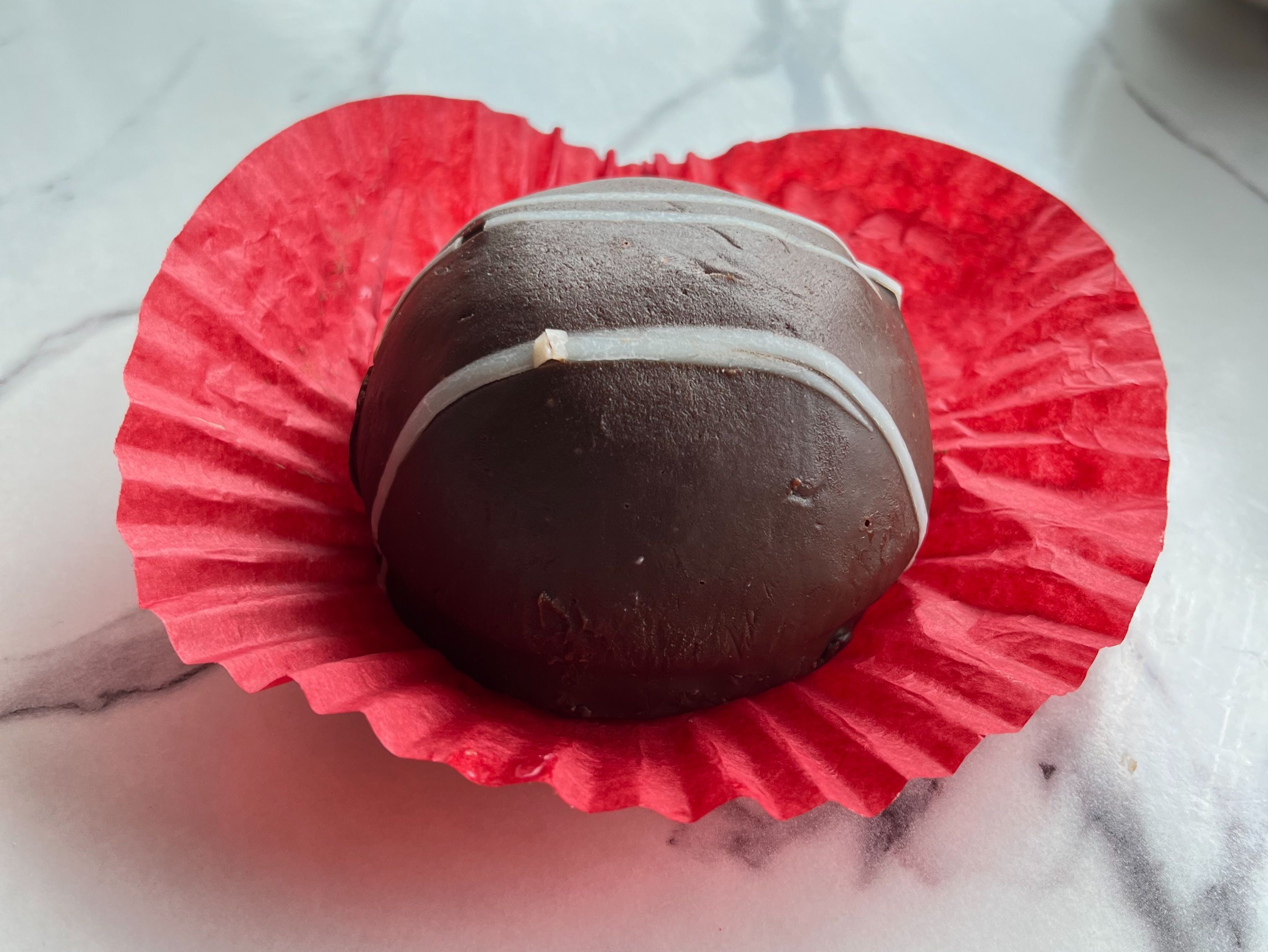 Chocolate Tuxedo Bomb