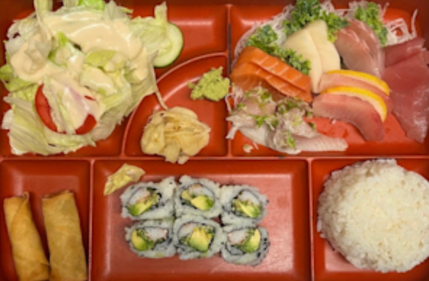 Sashimi Lunch Bento
