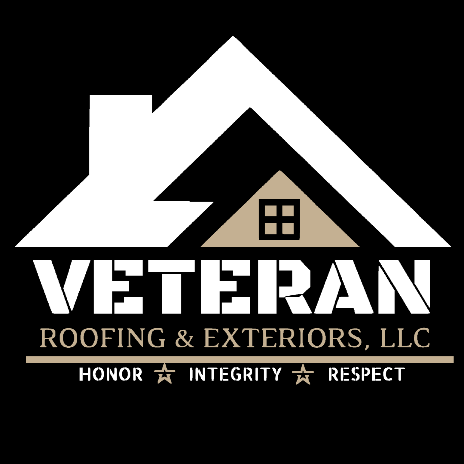 Veteran Roofing &amp; Exteriors Logo