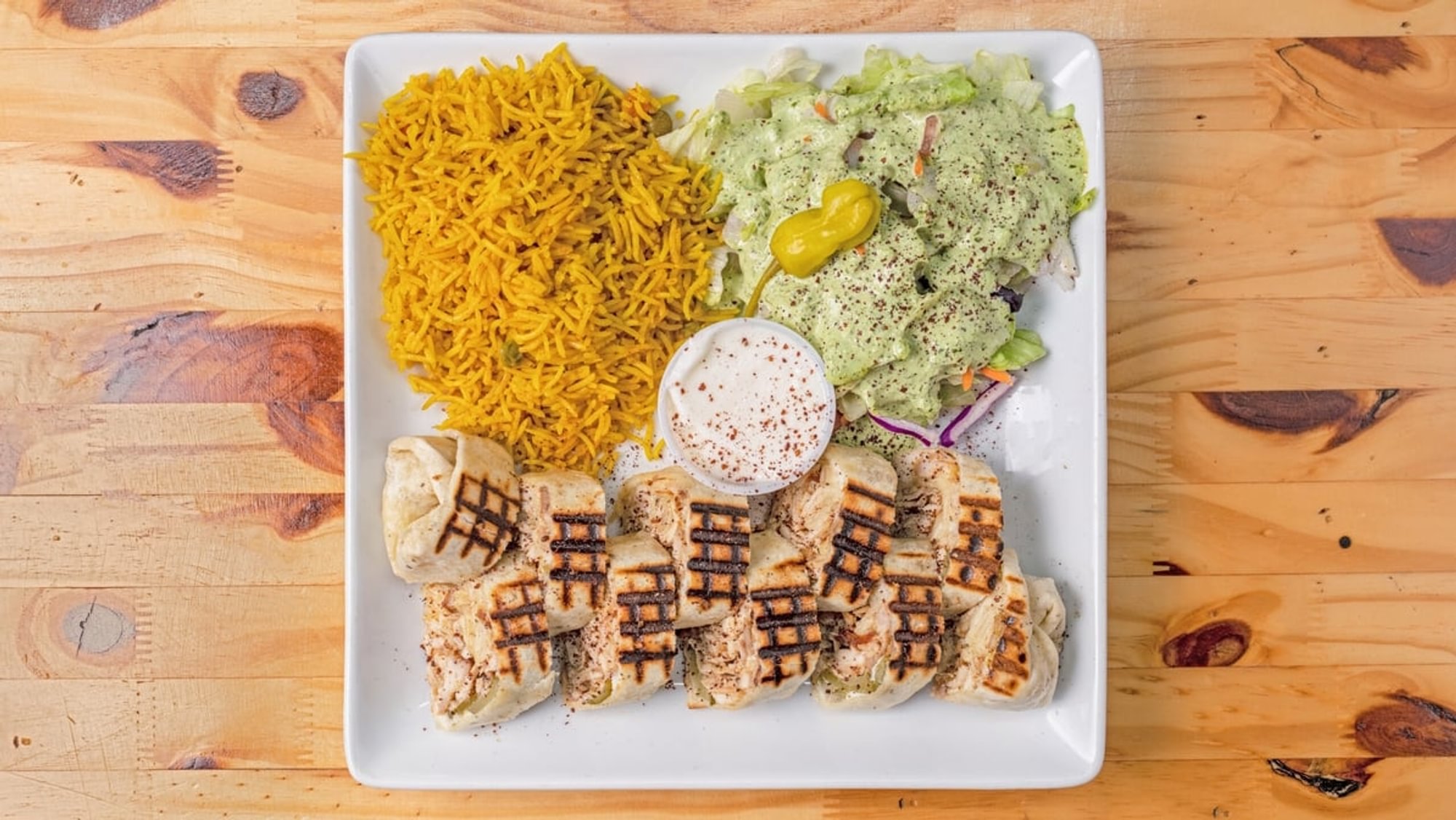 Chicken Shawarma Plate