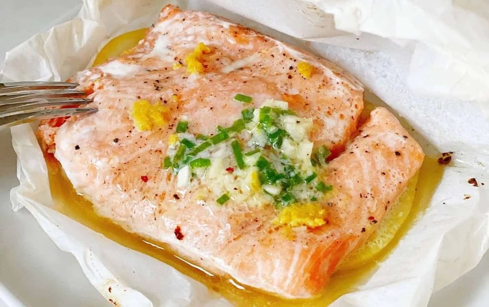 Fish Fillet Baked in Paper