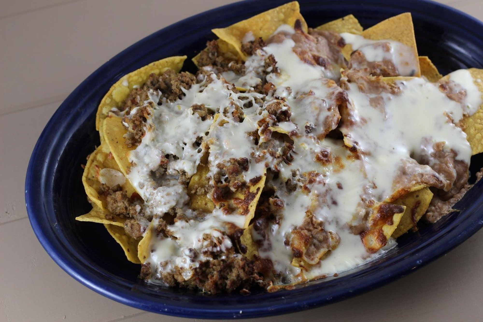 (H) Nachos Beef & Bean