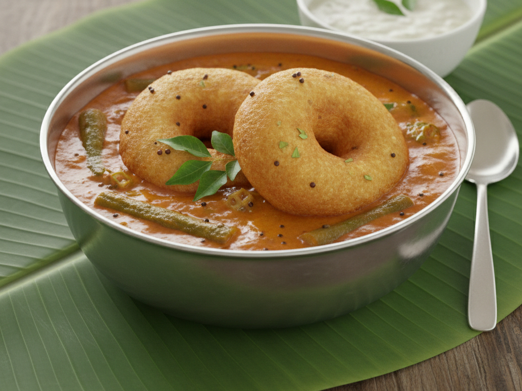 Sambar Vada (V, GF, NF)