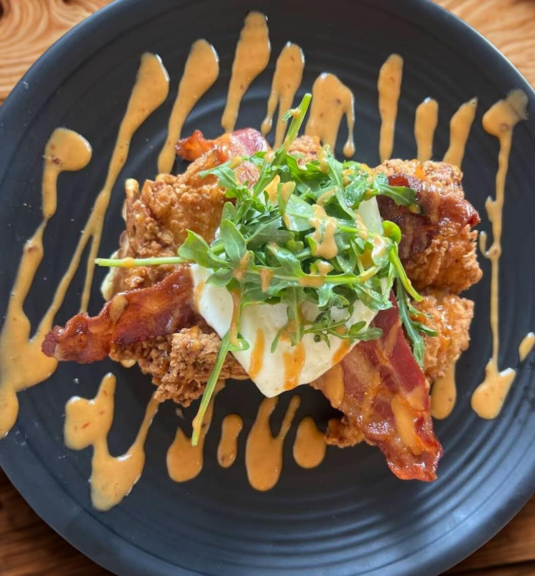 Southern Chicken Waffle Sandwich