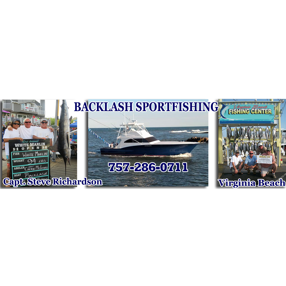 Backlash Sportfishing Logo