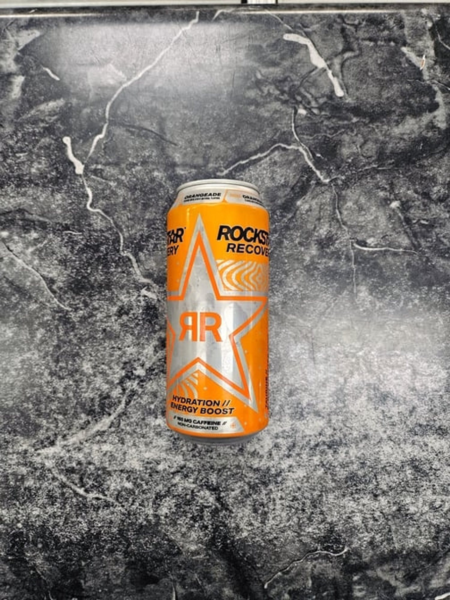 Rockstar Orangeade Recovery Hydration Energy Boost 16oz