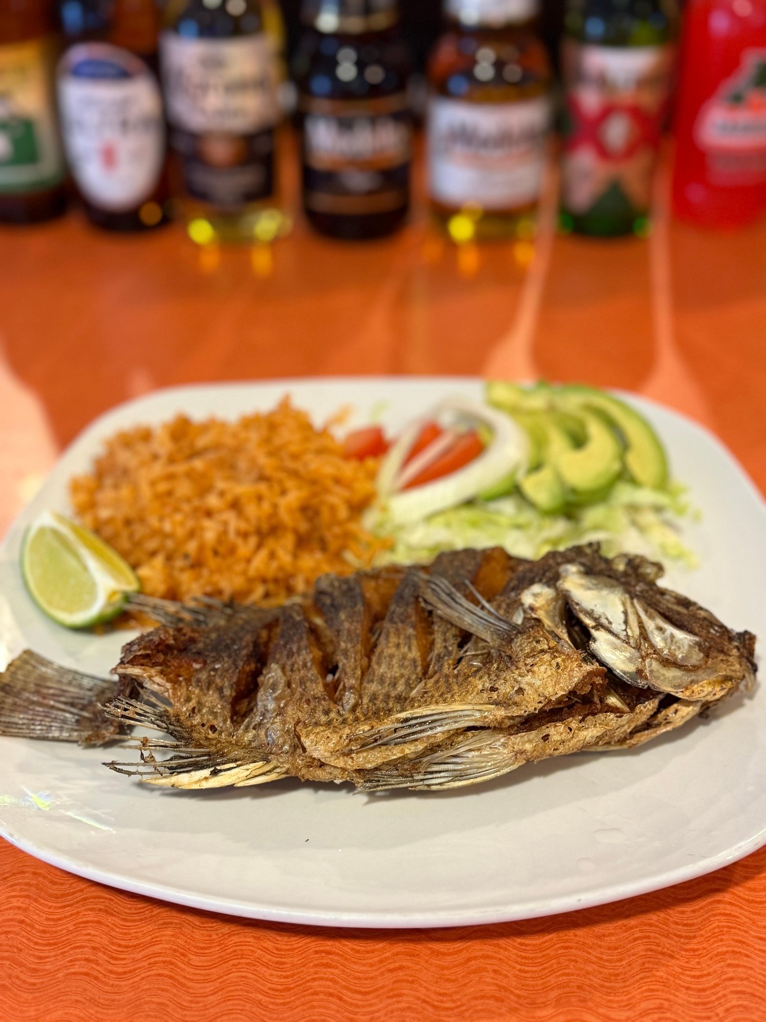 Fried Tilapia (Mojarra)
