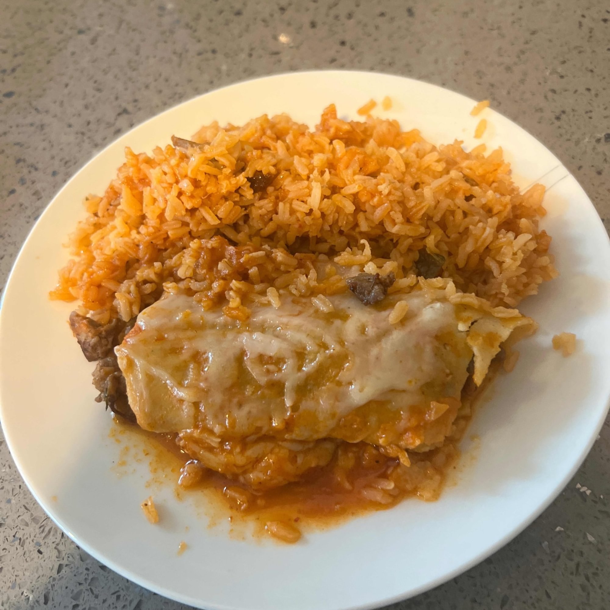 Kids Enchilada & Rice