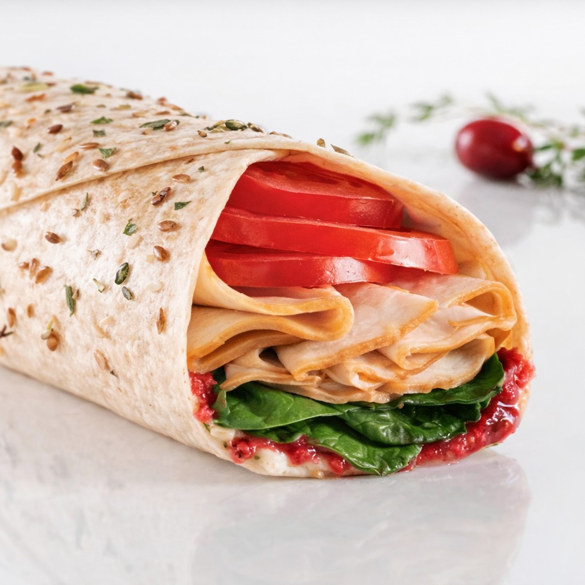 Twisted Turkey Sandwich