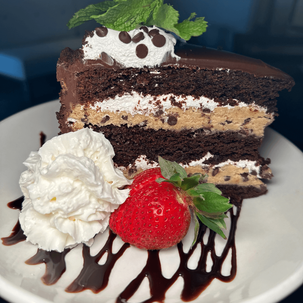 Marshmallow Chocolate Chip Cake