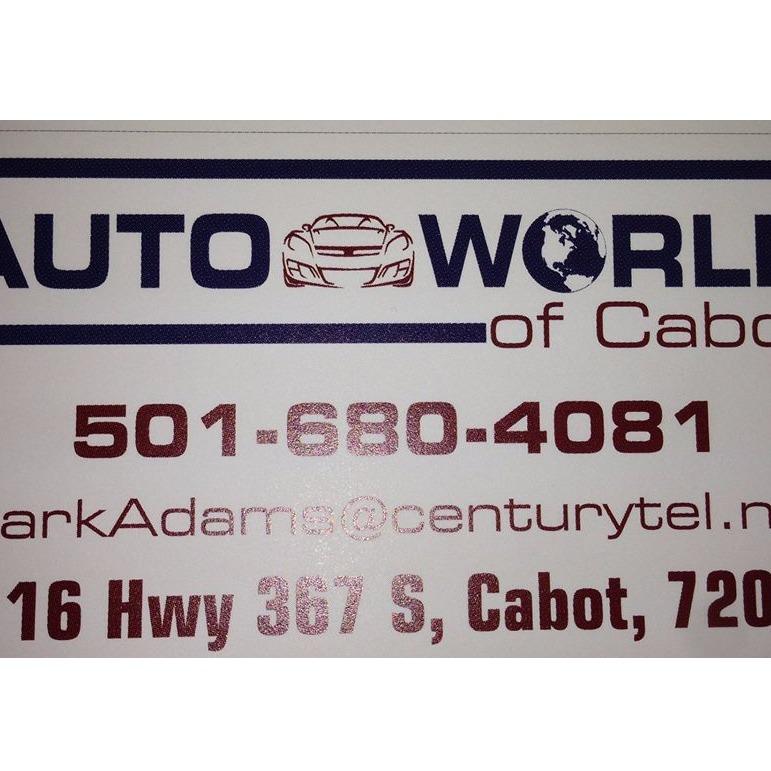 AutoWorldofCabot Logo