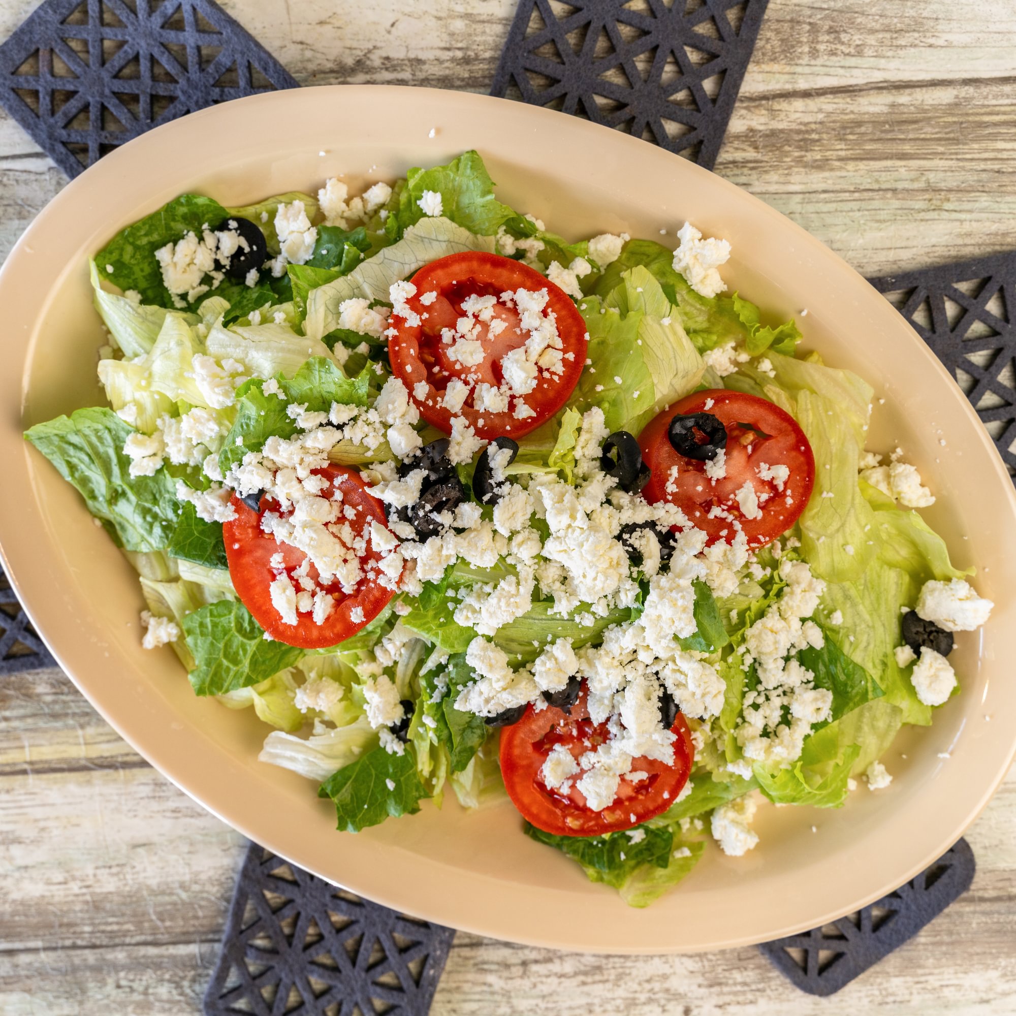 Chef special salad (Greek style)