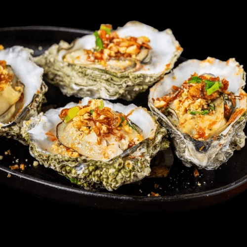 Nướng Mỡ Hành / Grilled Buttered Scallion