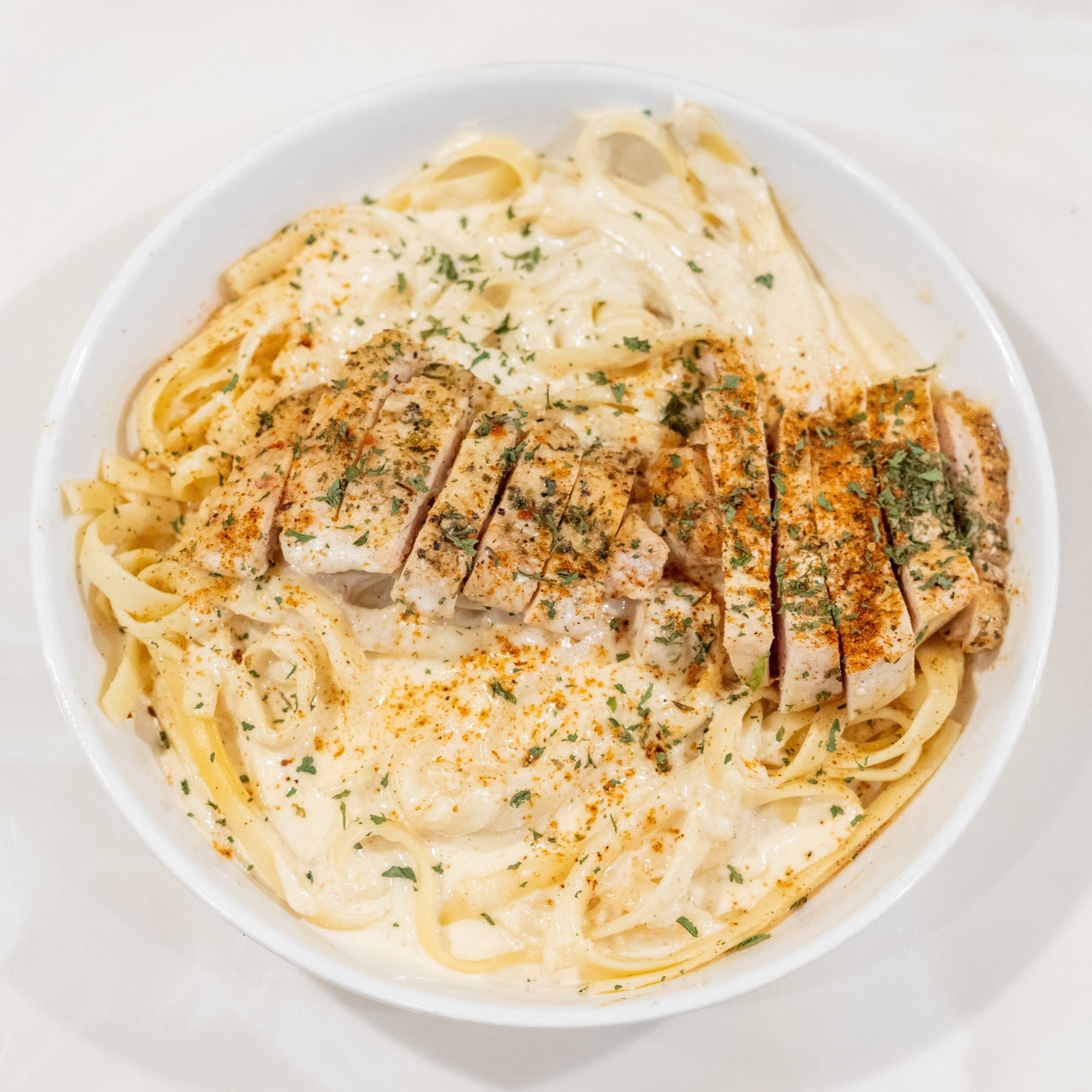 Fettuccine Alfredo / Cajun Alfredo