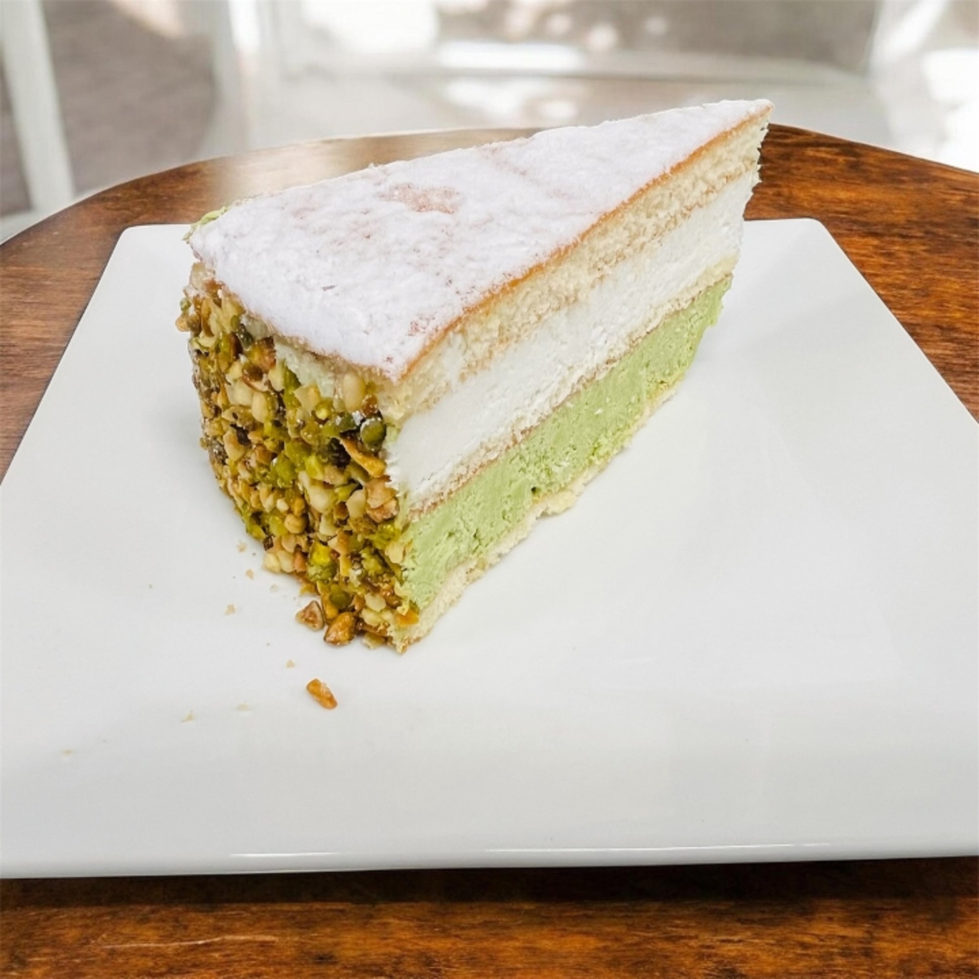 Pistachio Ricotta Cake