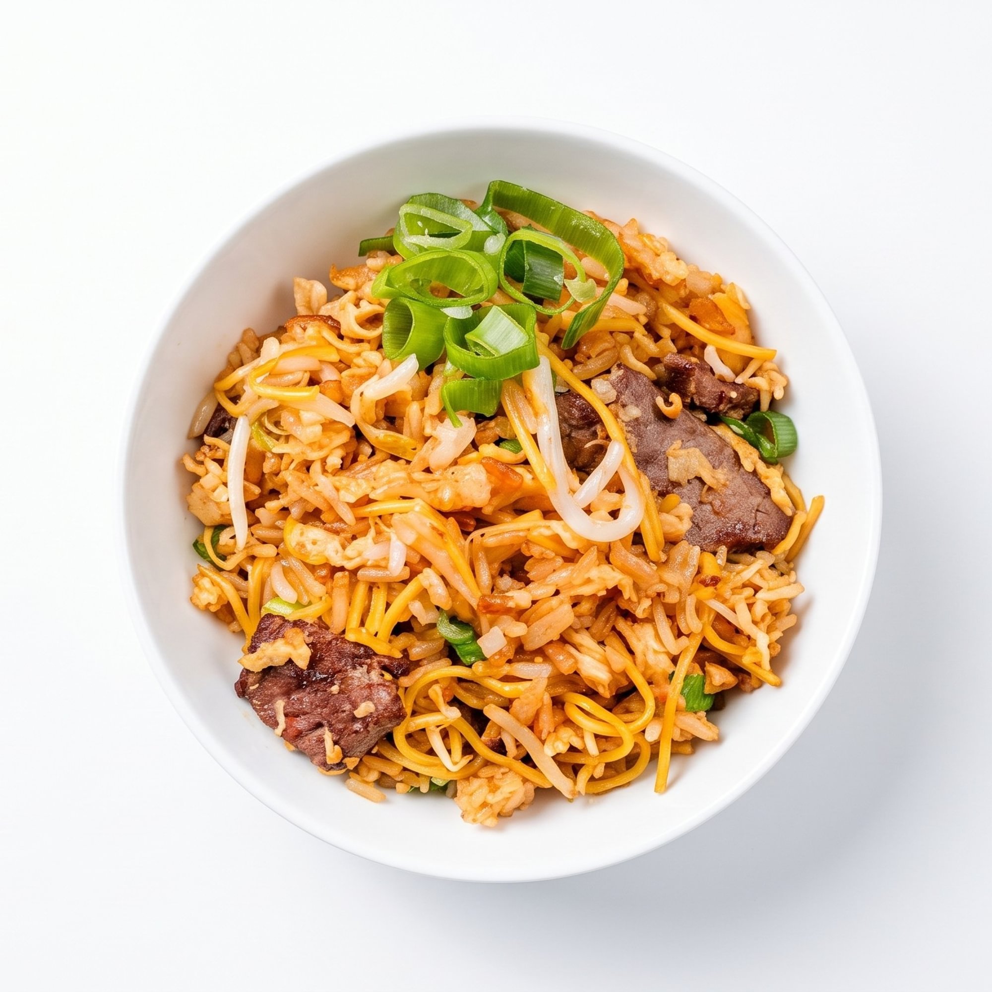Aeropuerto de Carne [Beef Fried Rice & Noodles]
