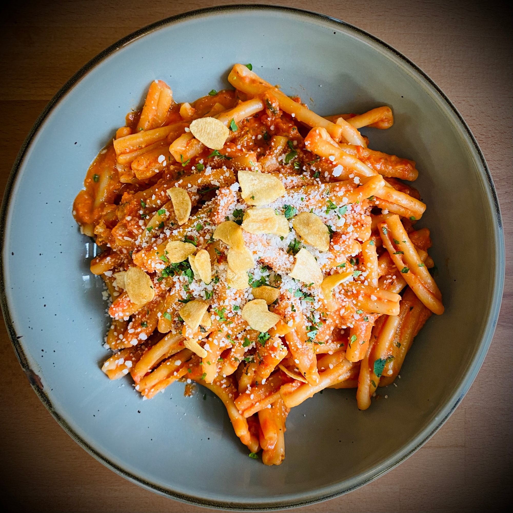 Pasta all Vodka Siciliana
