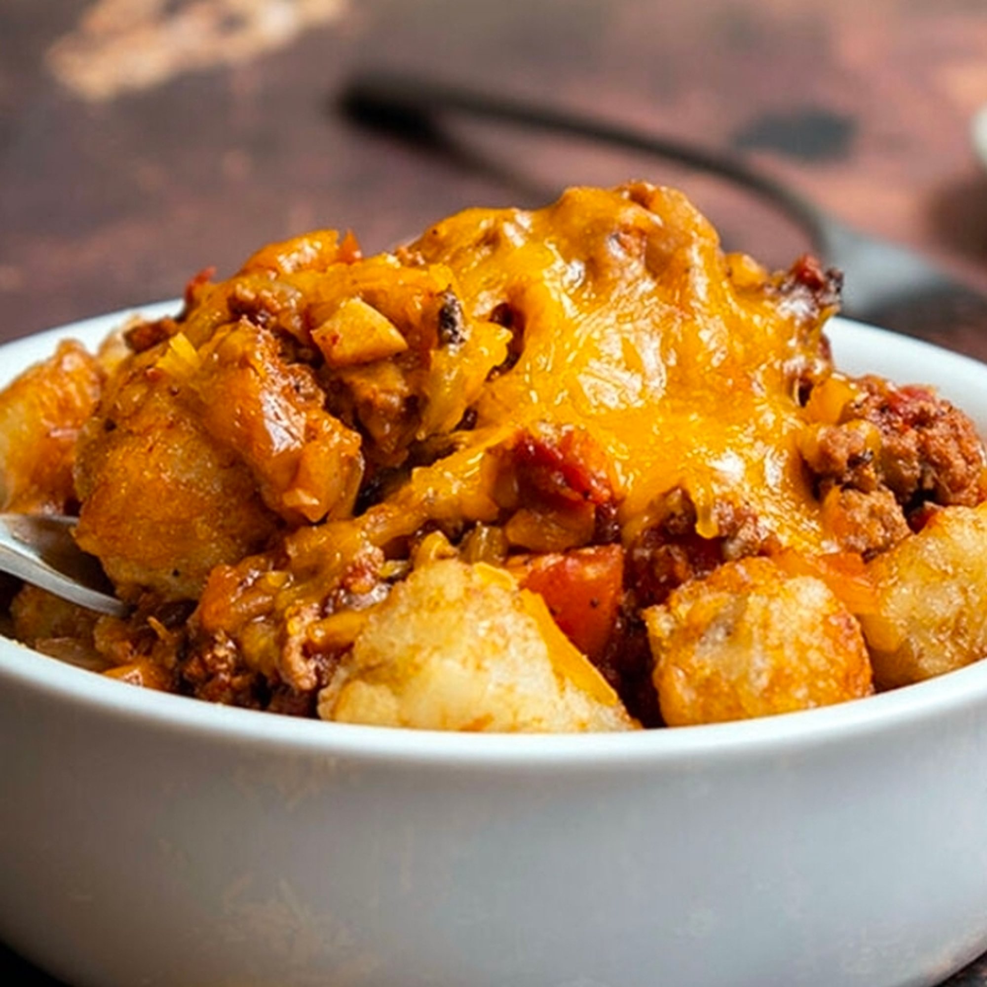 Chili-Cheese Tots