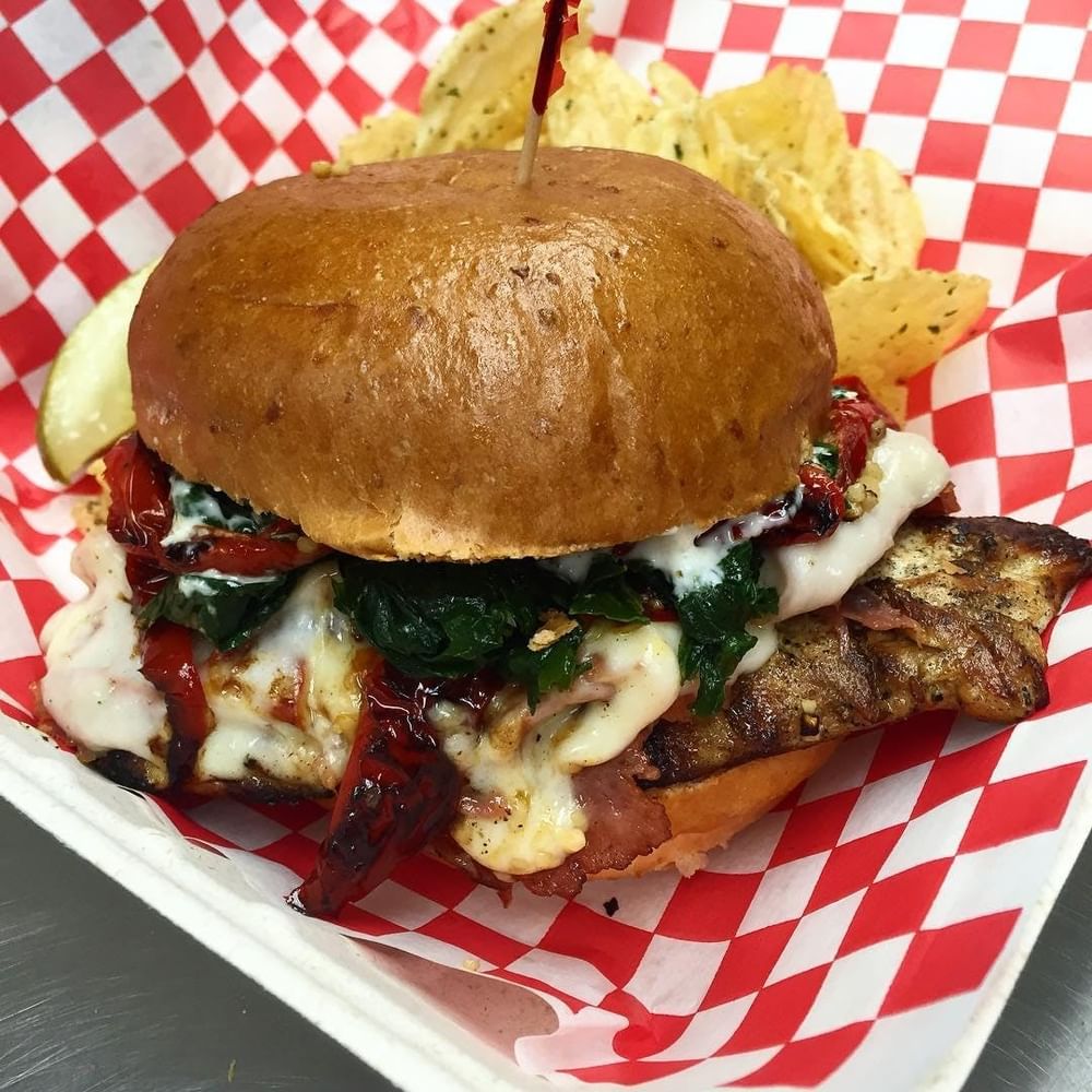 South Philly Chicken Sandwich (Sandwich)