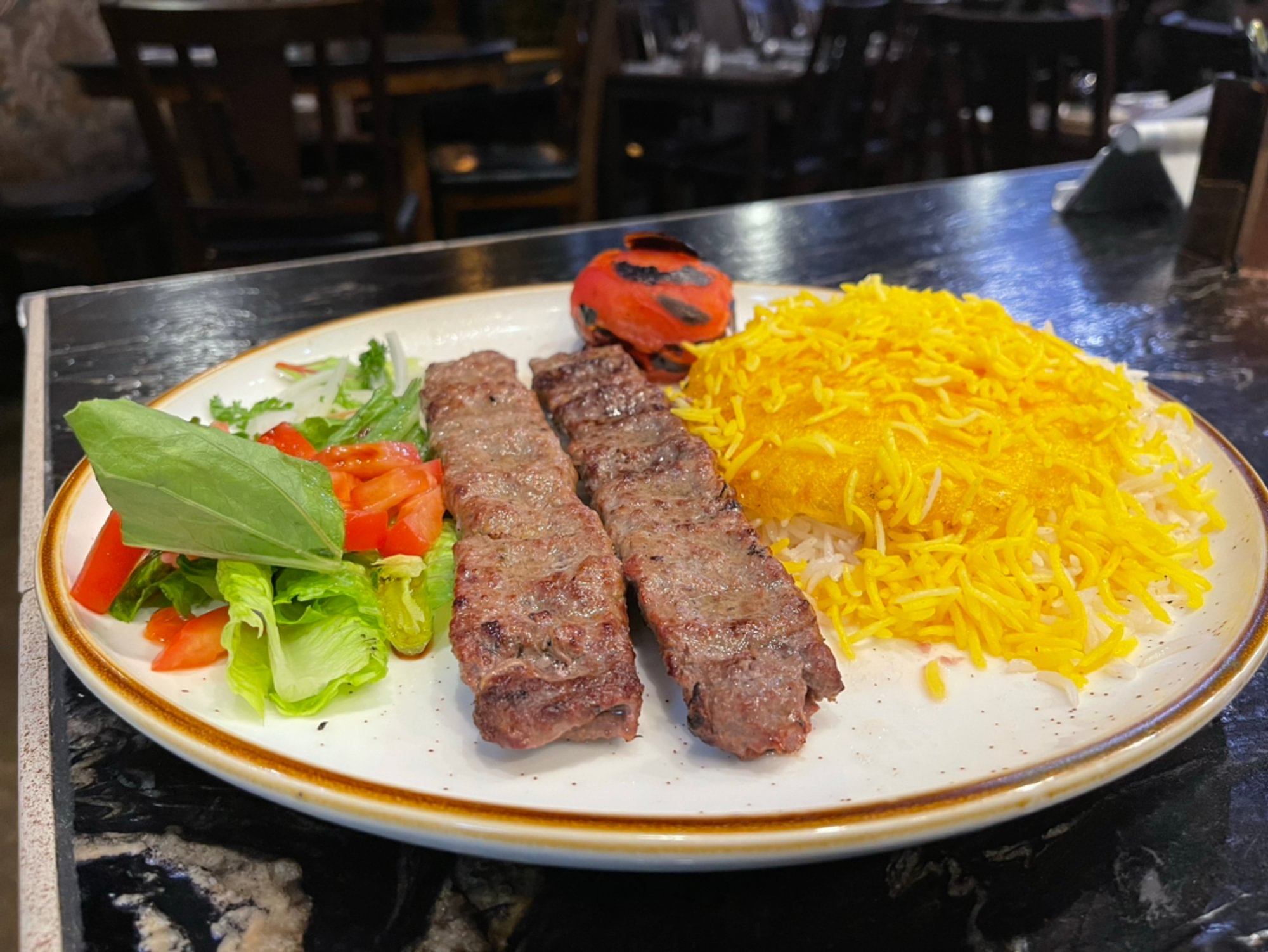 Chelokabaab Koobideh