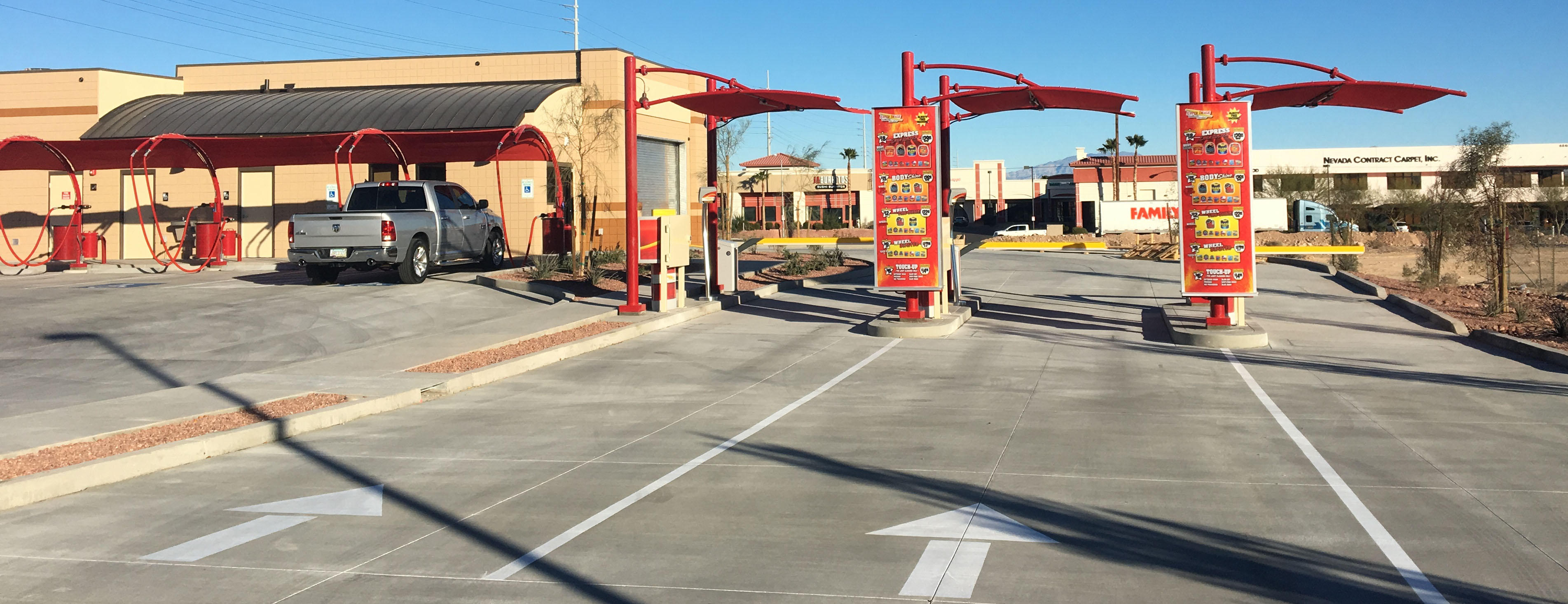 Upper Image Car Wash Photo