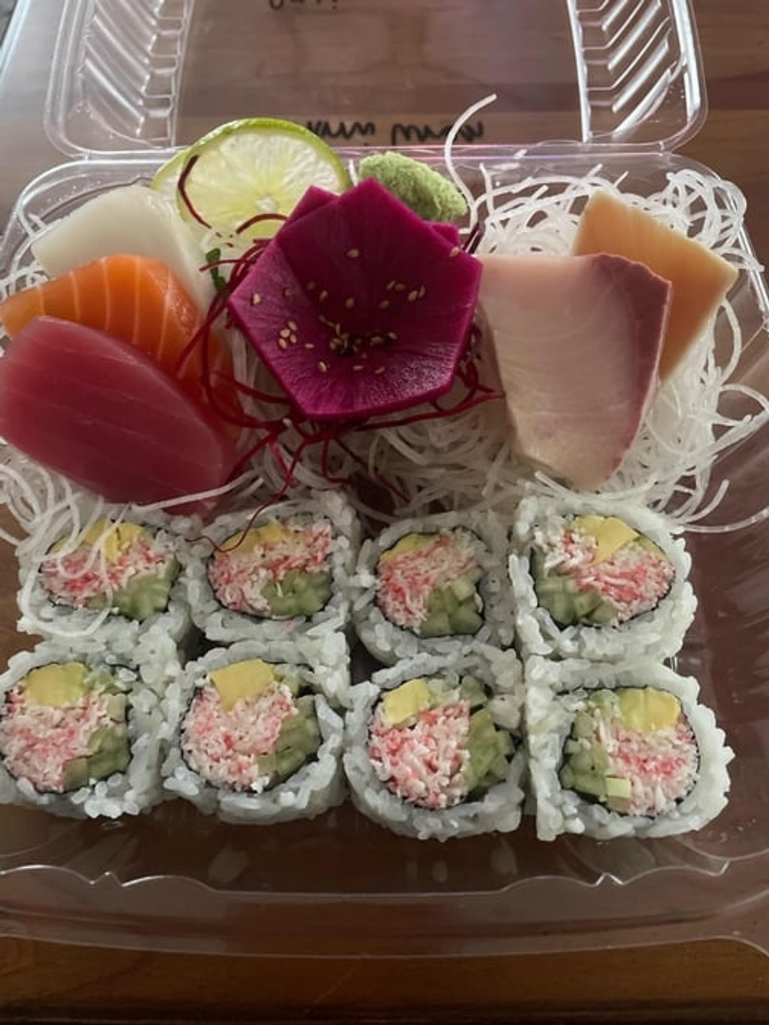 Sashimi Lunch