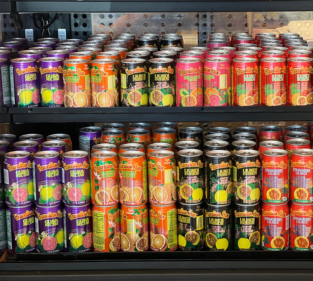 Canned Hawaiian Sun