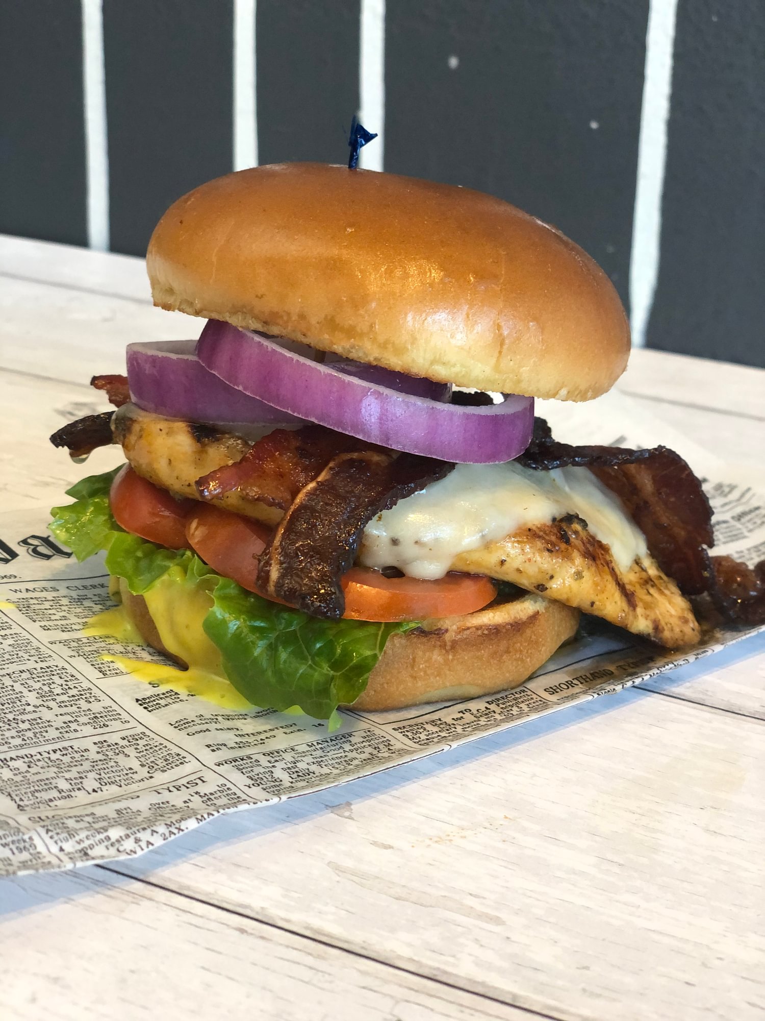 The Chicken Bacon Swiss