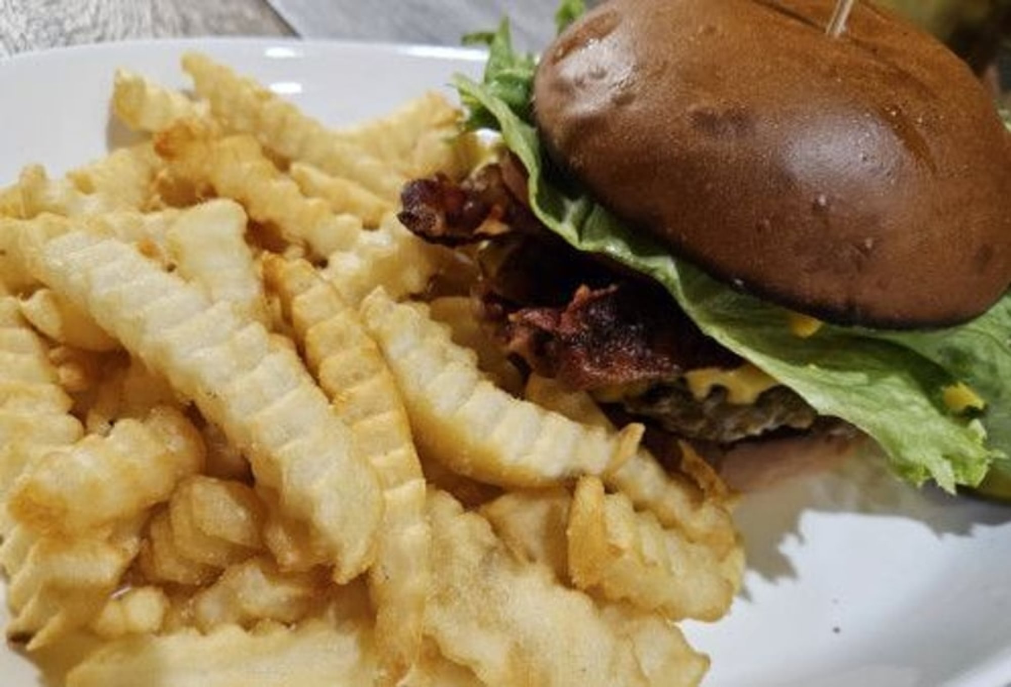 Bacon & Grilled Onions Burger