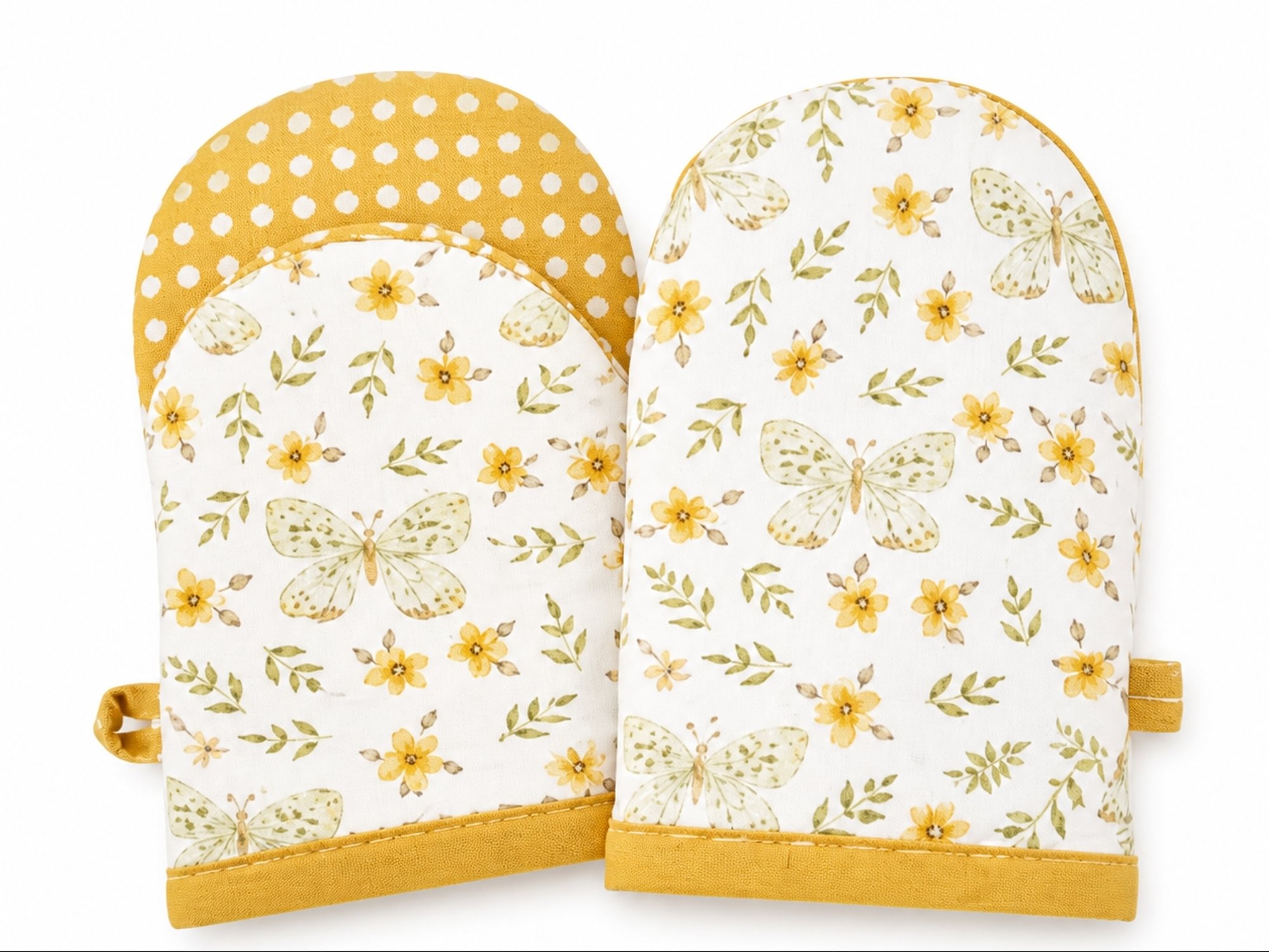 Butterfly Mini Oven Mitt Set