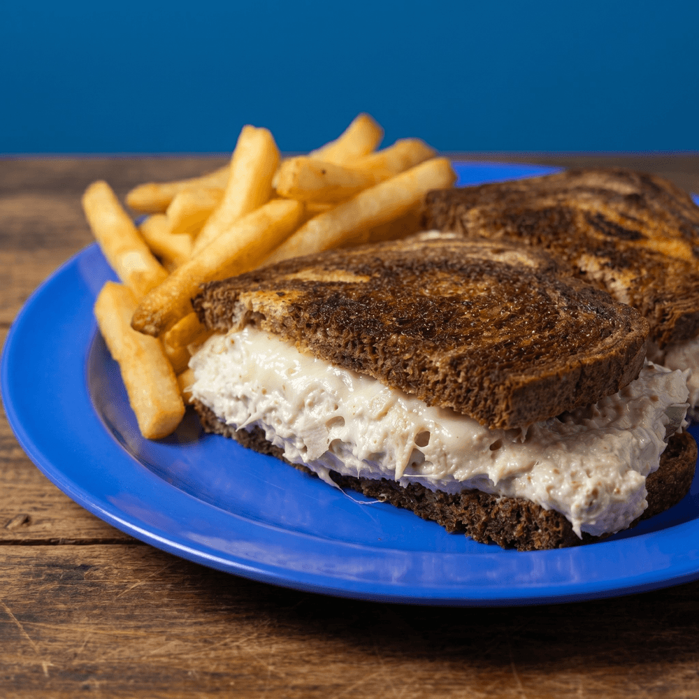 Grilled Tuna and Swiss Sandwich