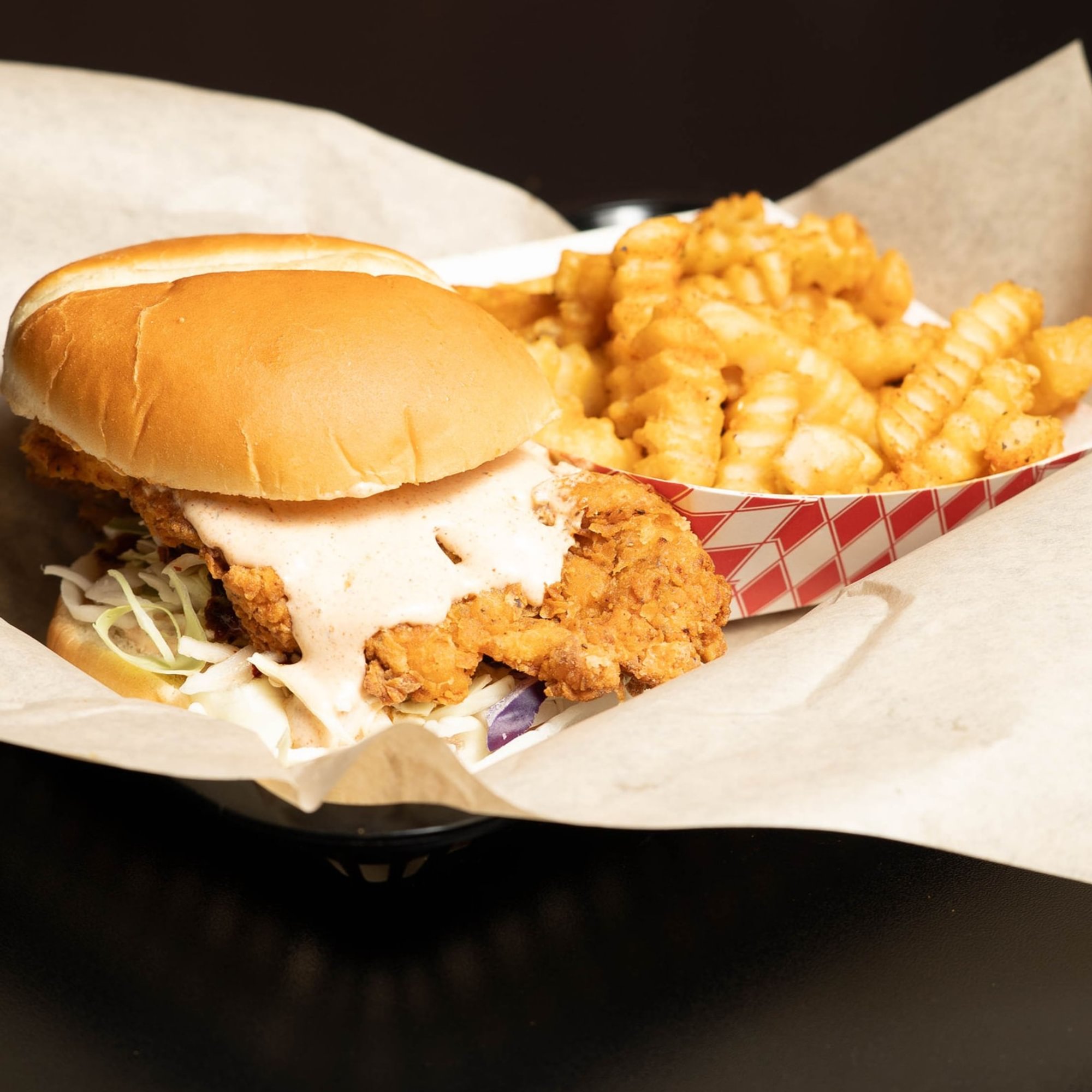 Original Chicken Sandwich w/ Seasoned Fries