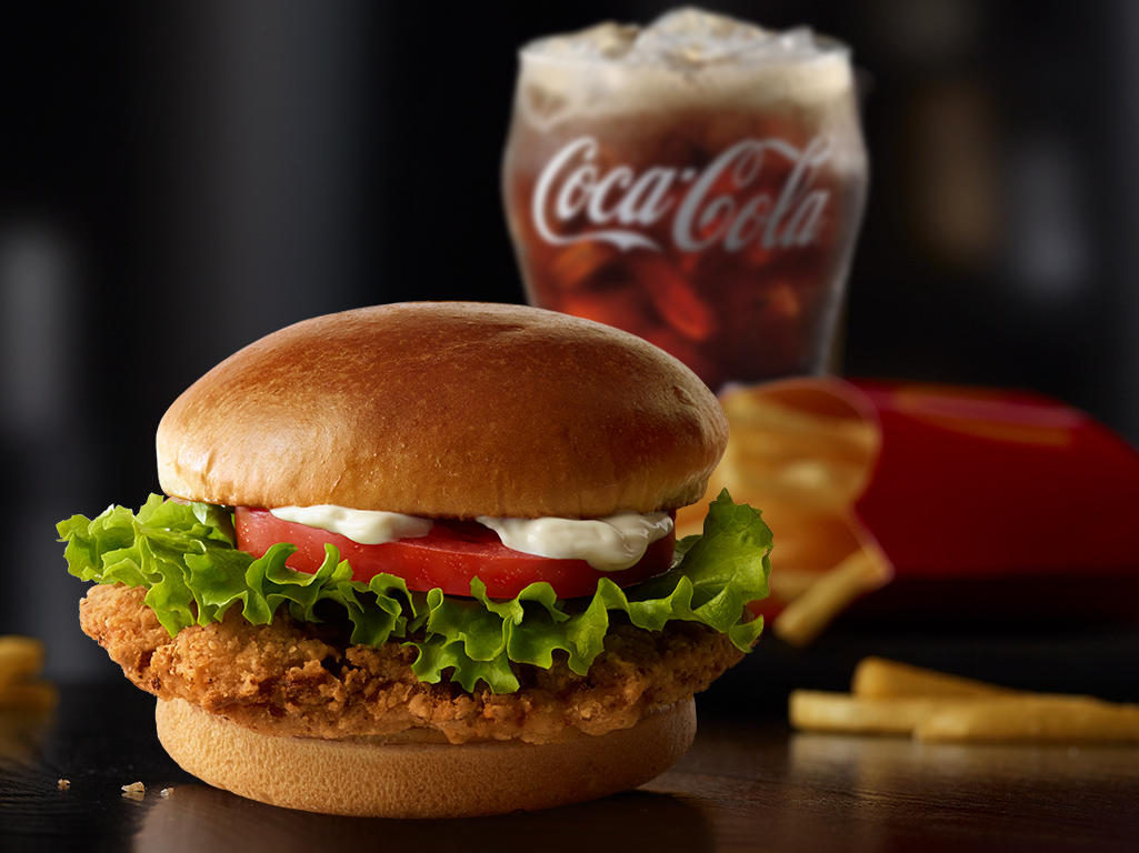 McDonald's Buttermilk Crispy Chicken Sandwich Extra Value Meal