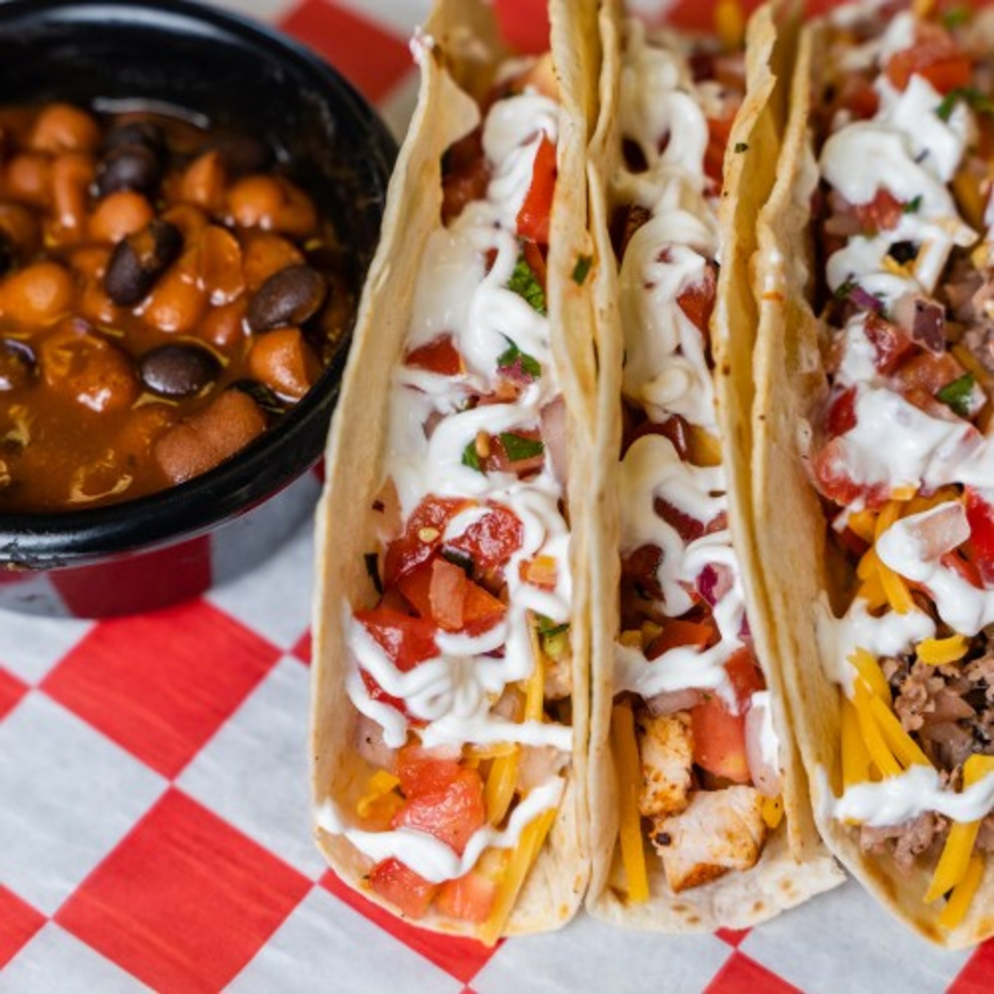 Chopped Brisket Taco