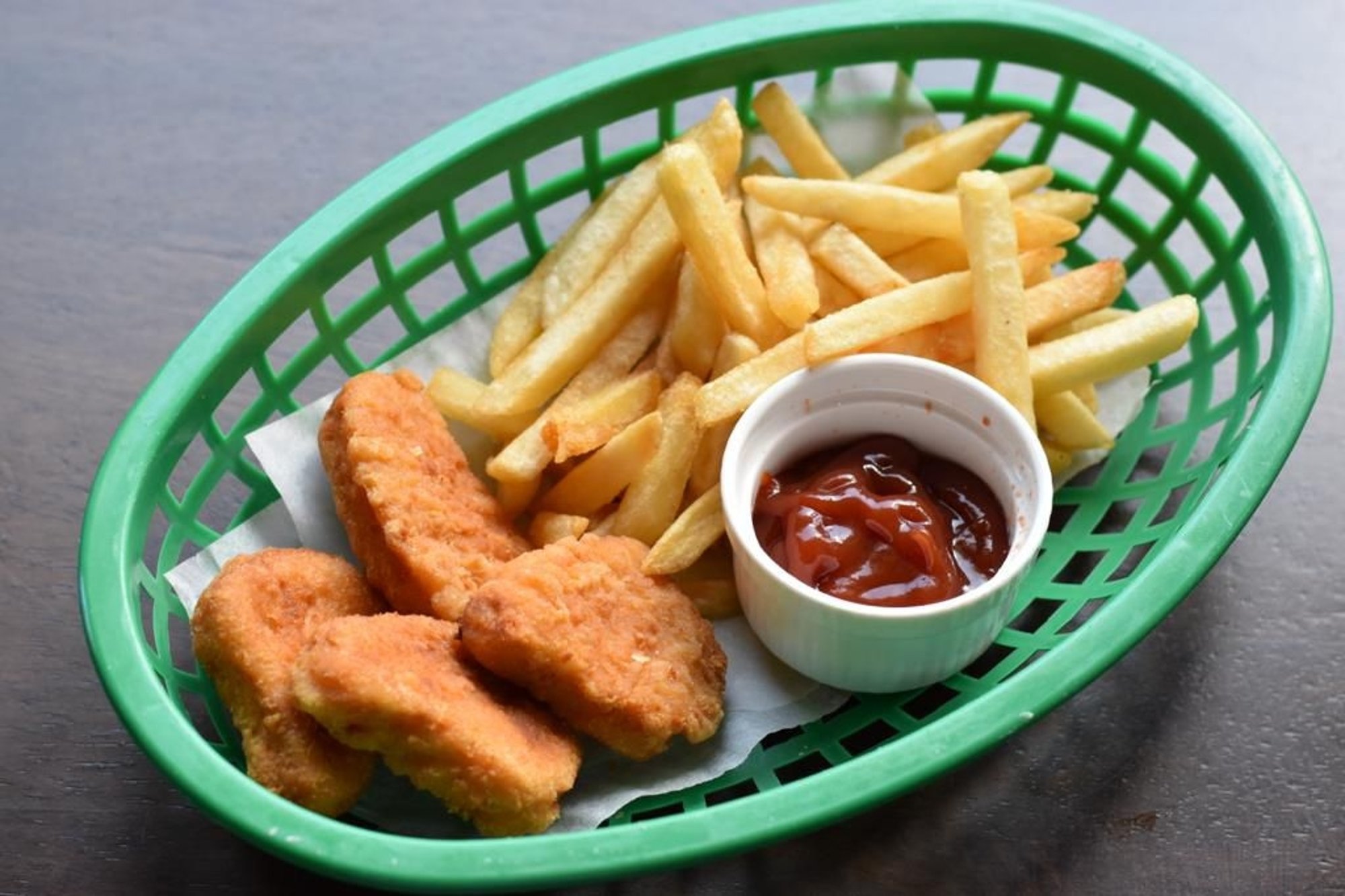 Chicken Nuggets with fries