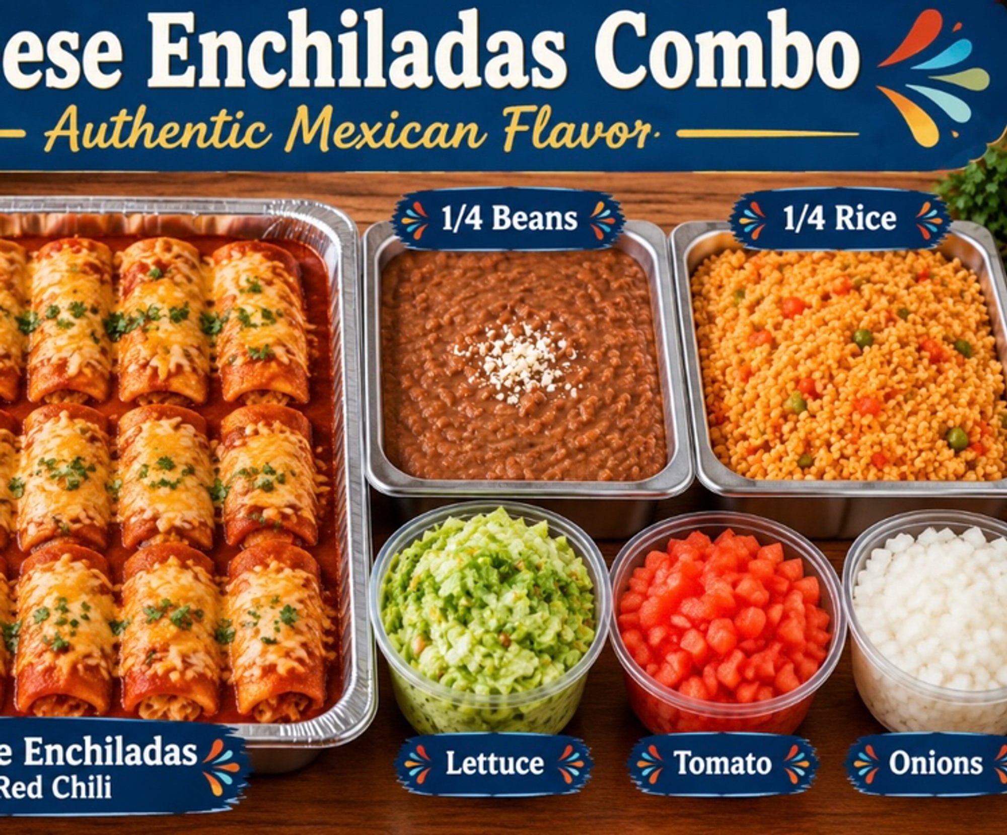 Family Pack #3 (18 Enchiladas)