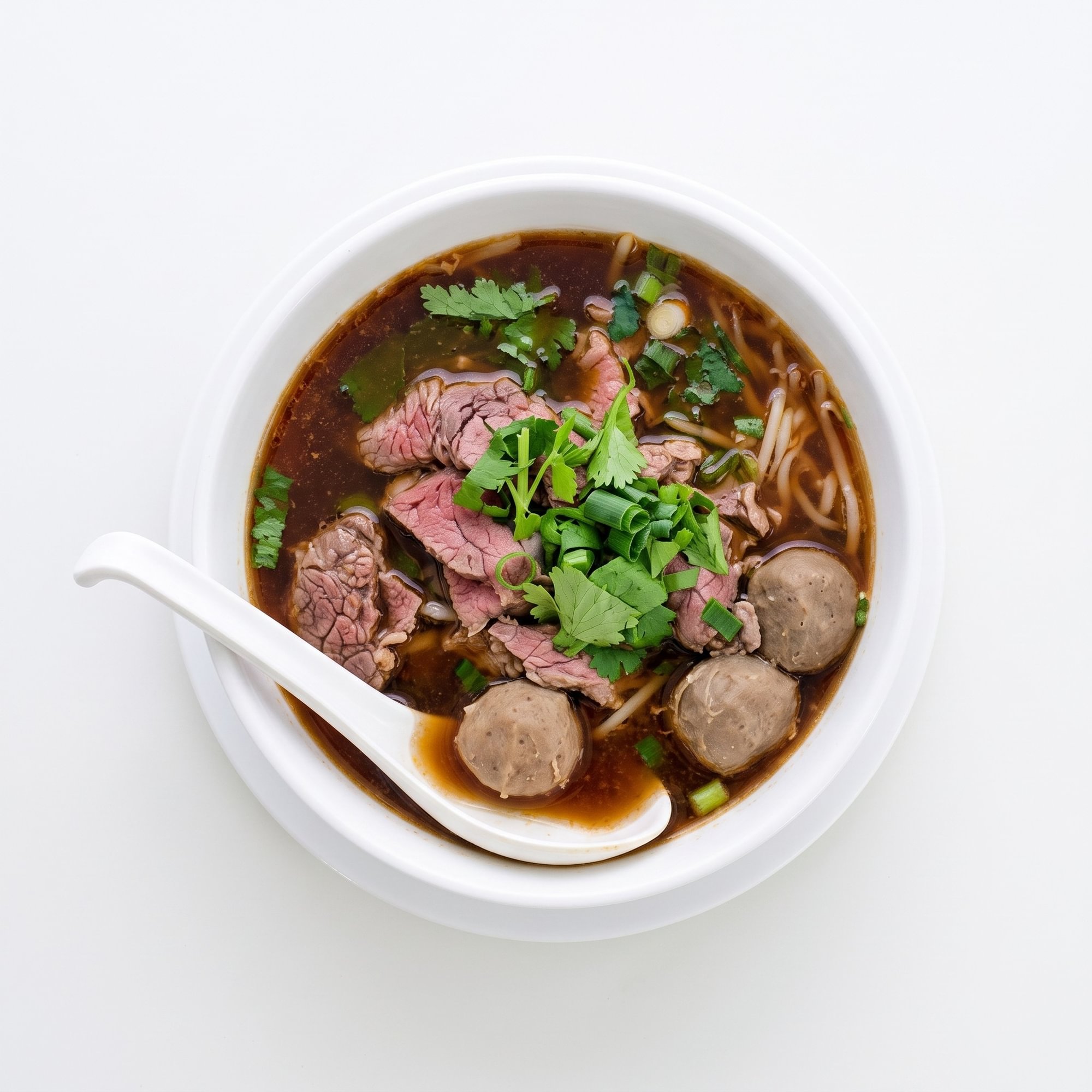 Beef & Beef Ball Noodle Soup