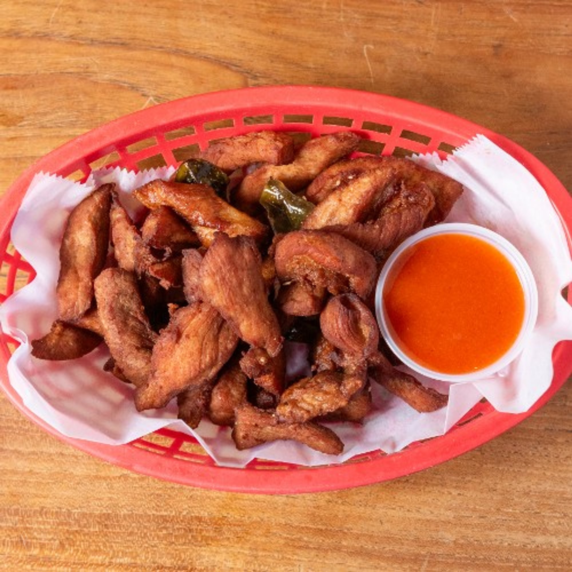 Deep Fry Pork Strip (Muu Todd)