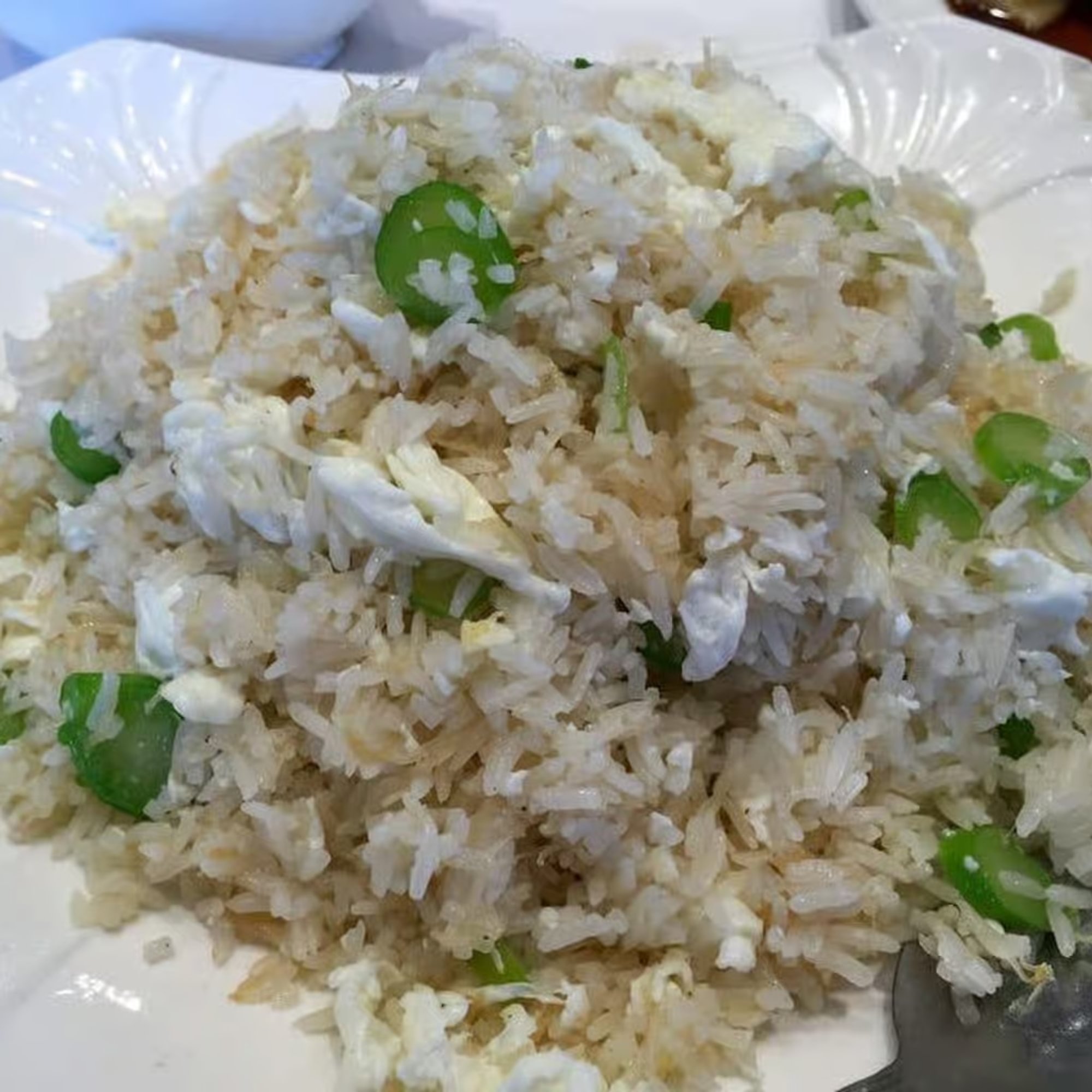 Scallop & Egg White Fried Rice / 瑤柱蛋白炒飯