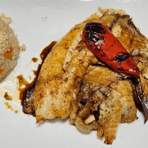 Broiled Filet of Tilapia