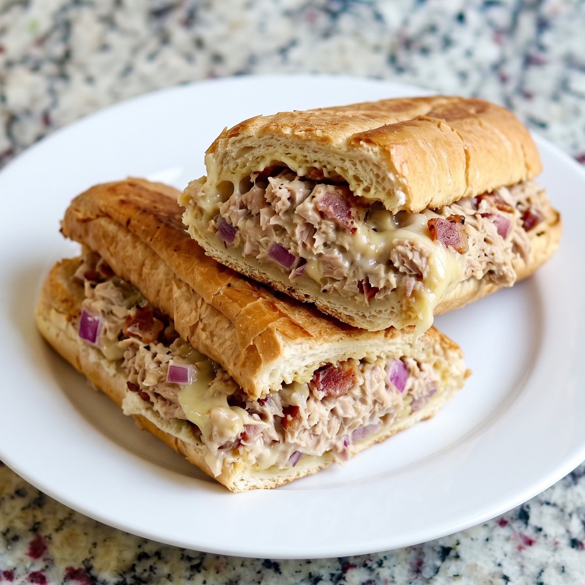 Tuna Salad Melt Hot Sub