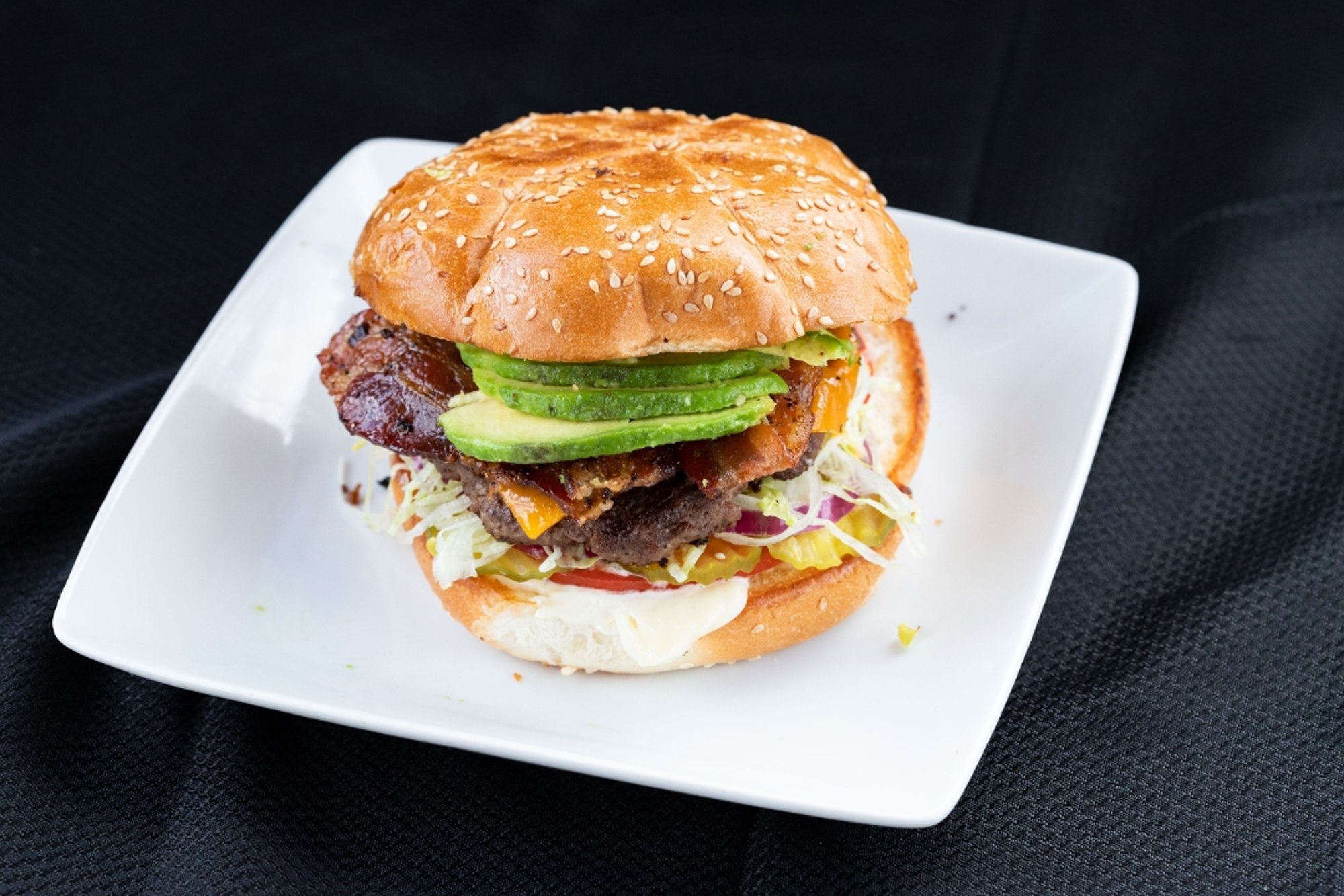 1/3lbs Bacon Avocado Cheeseburger