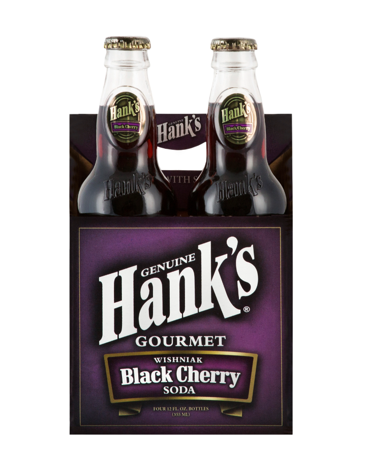4-Pack Bottles Hanks Black Cherry