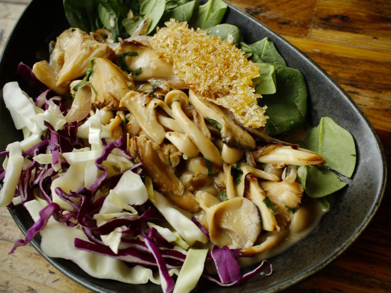 Fricassee of Local Wild Mushroom