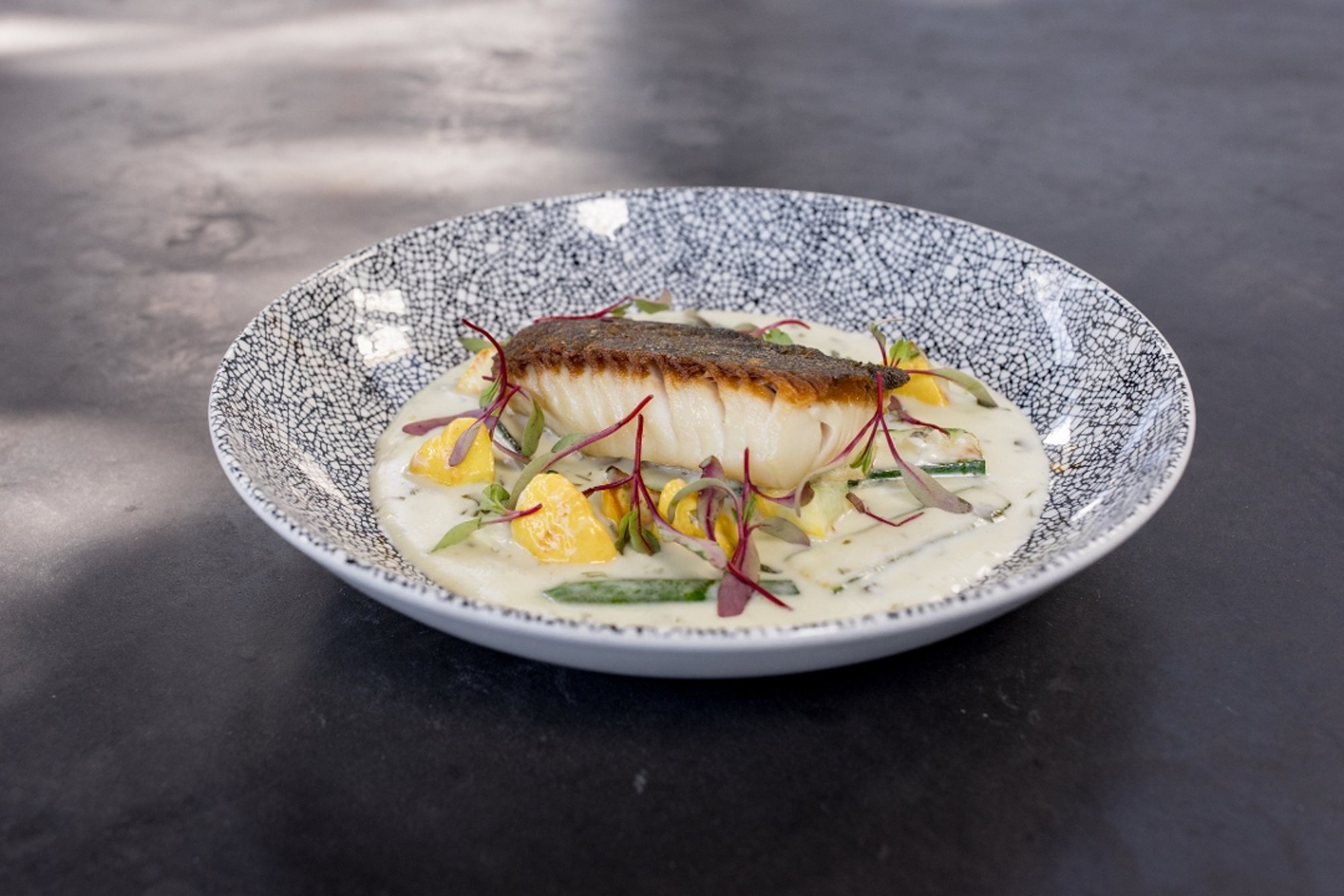 Pan Seared Black Cod