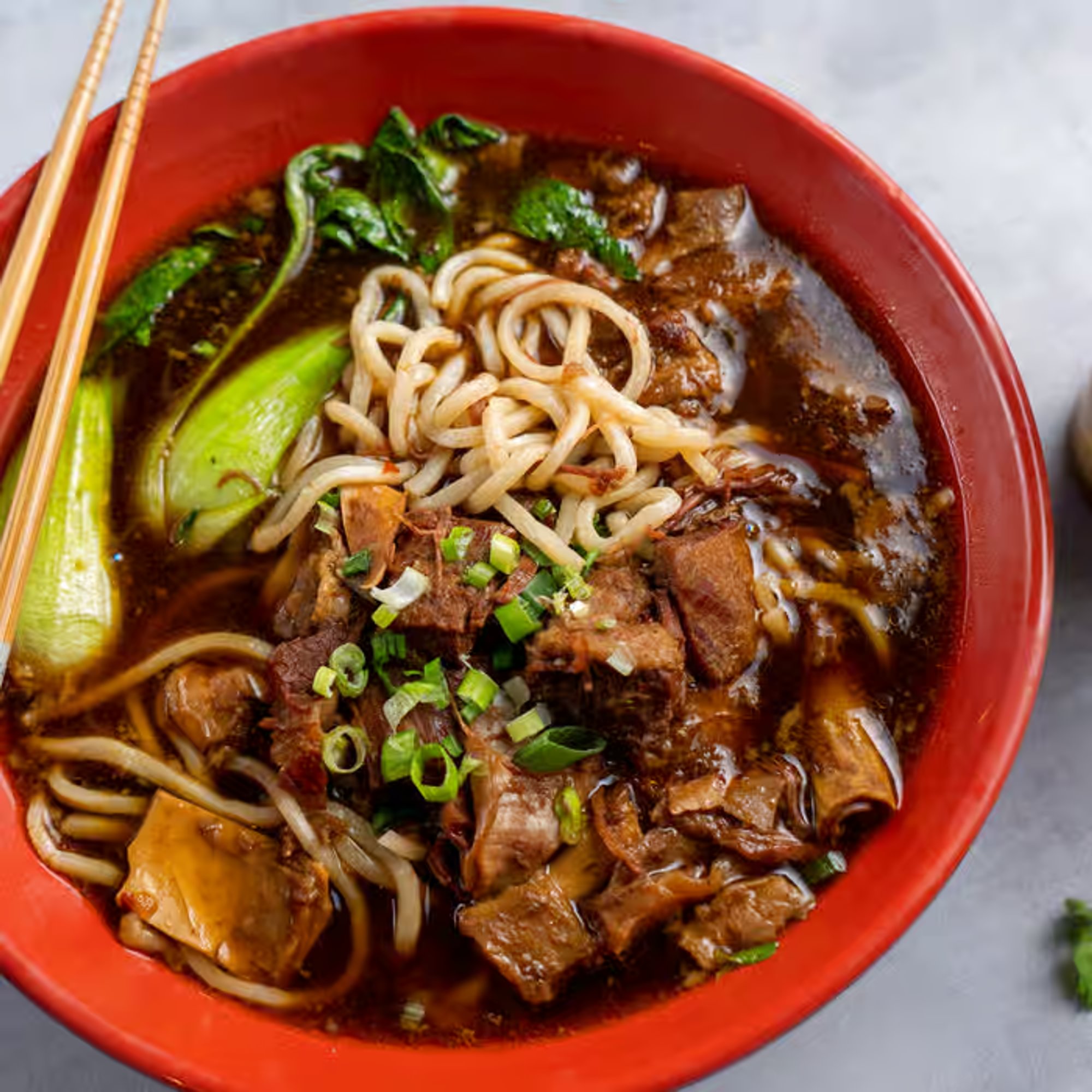 House Special Spicy Beef Noodle Soup 招牌紅燒牛肉麵