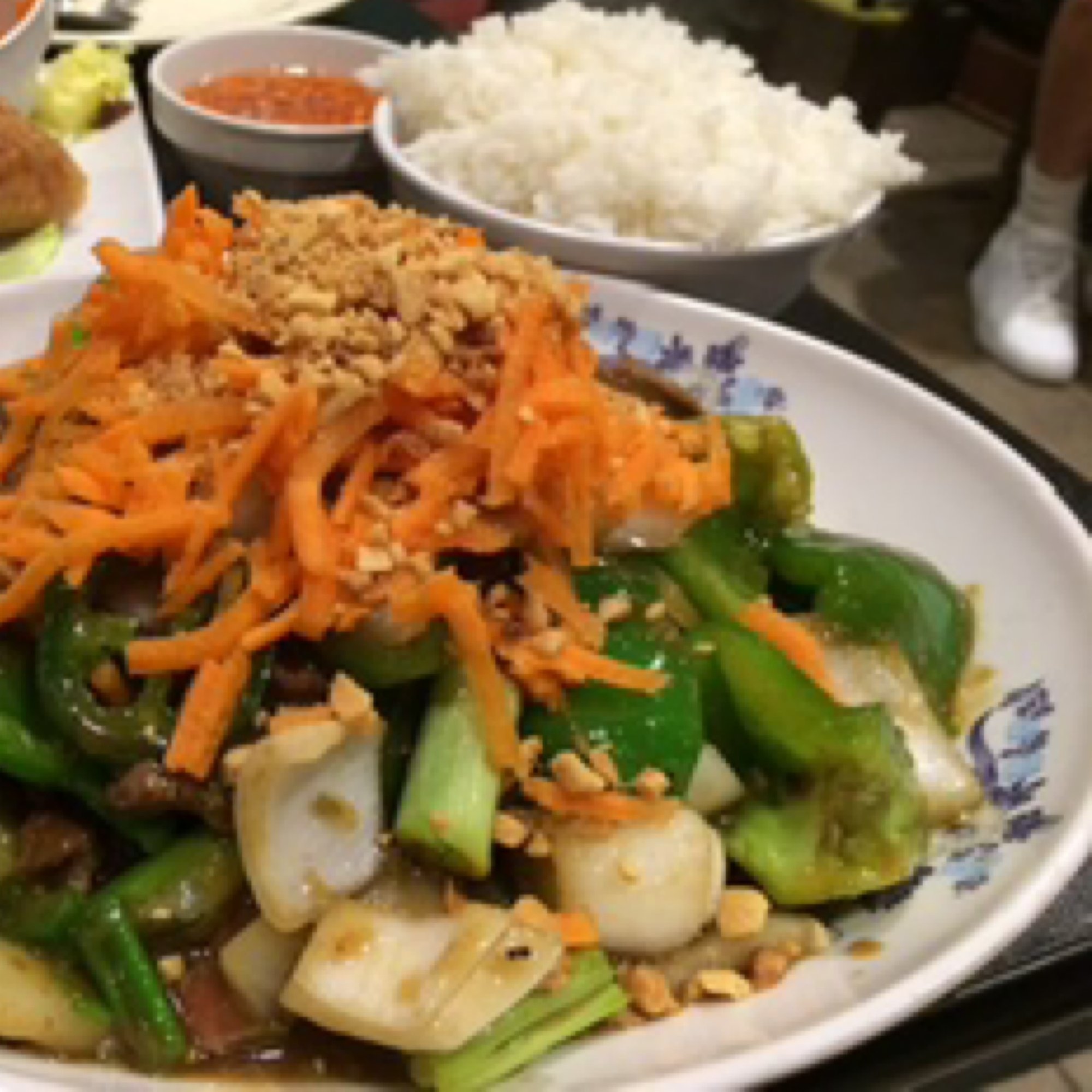 37. Beef with VN lemon grass - bò sả