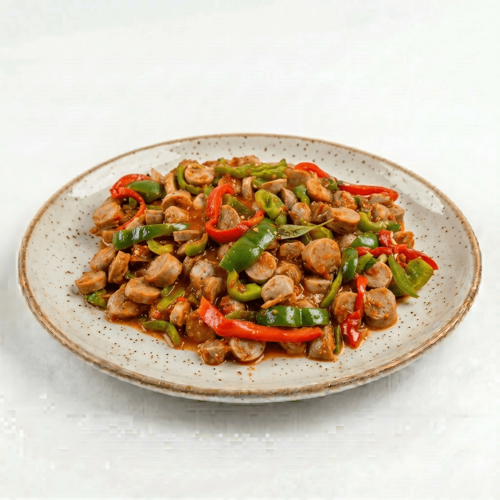 Sausage & Peppers Parm
