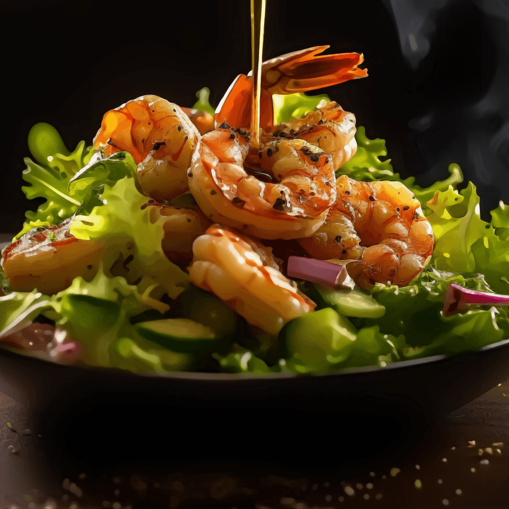 Grilled Shrimp Salad