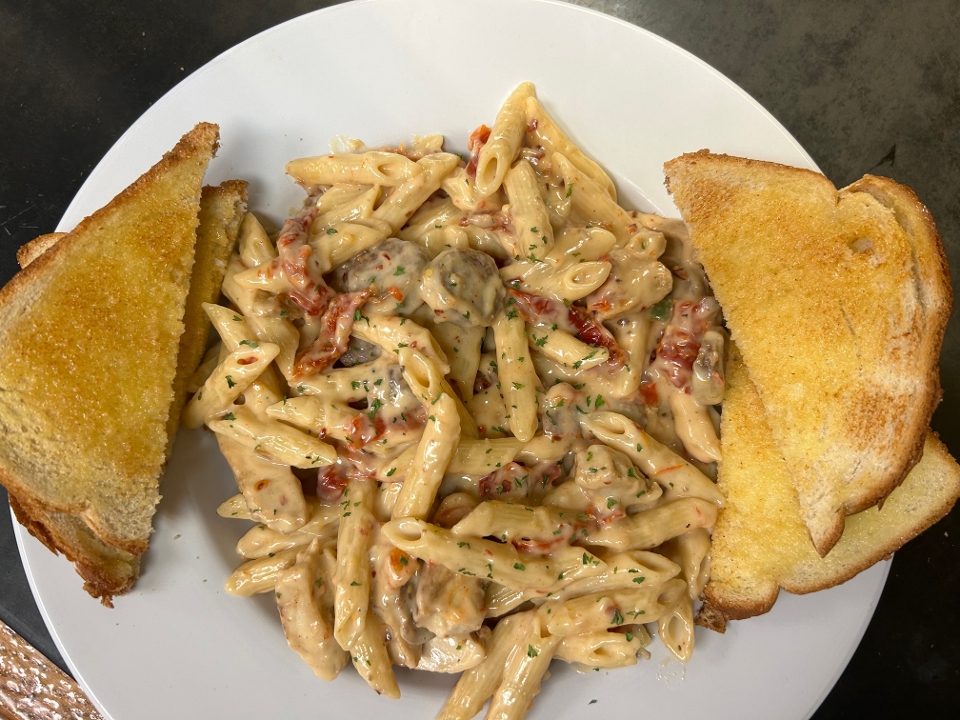 Diablo Sausage & Chicken Pasta